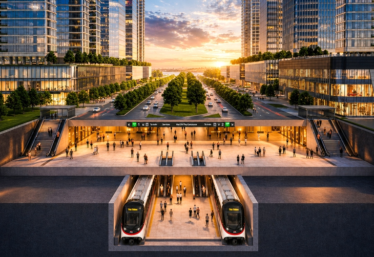 1.832 tỉ đồng bồi thường giải phóng mặt bằng metro số 2 Bến Thành - Thủ Thiêm - Ảnh 1.