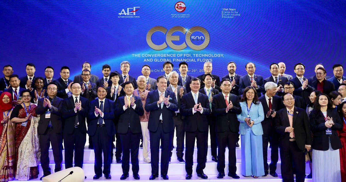 Hôm nay 28-10, đối thoại cấp cao và công bố nhiều nội dung hợp tác, đầu tư quan trọng tại AEF 2026