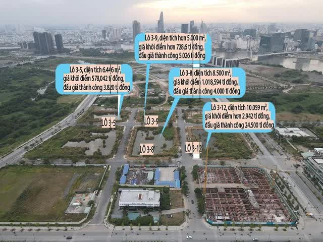 4 lô 'đất vàng' Thủ Thiêm sắp lên sàn đấu giá trực tuyến Bộ Công an - Ảnh 3.
