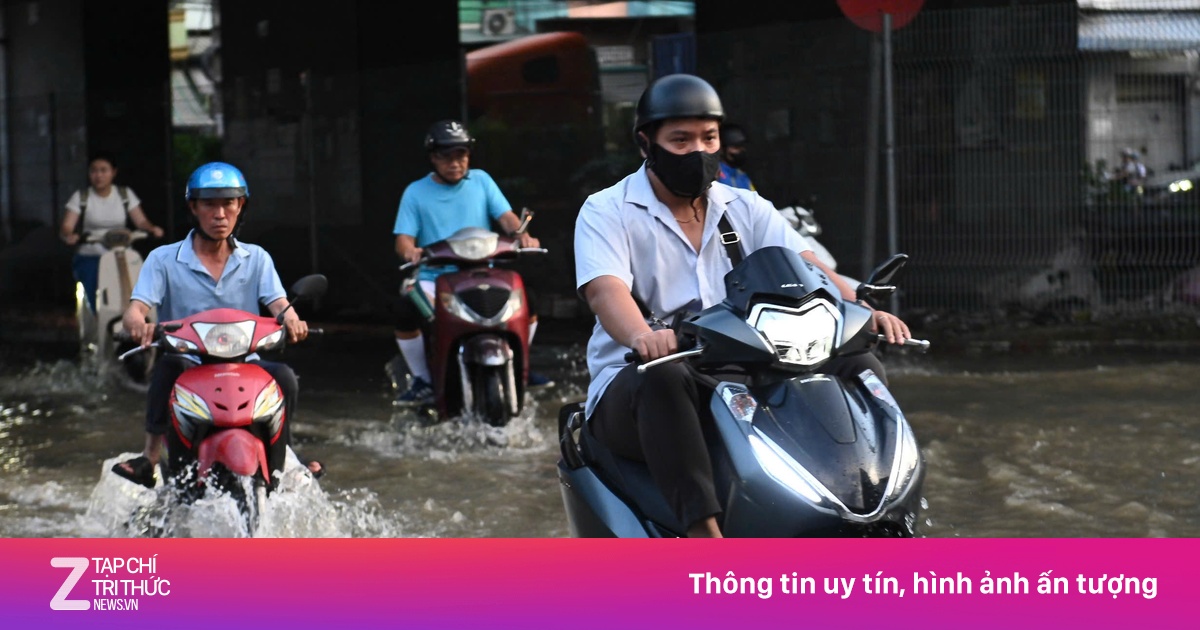 TP.HCM có nơi mưa to chiều tối, triều cường cao hết ngày 31/10